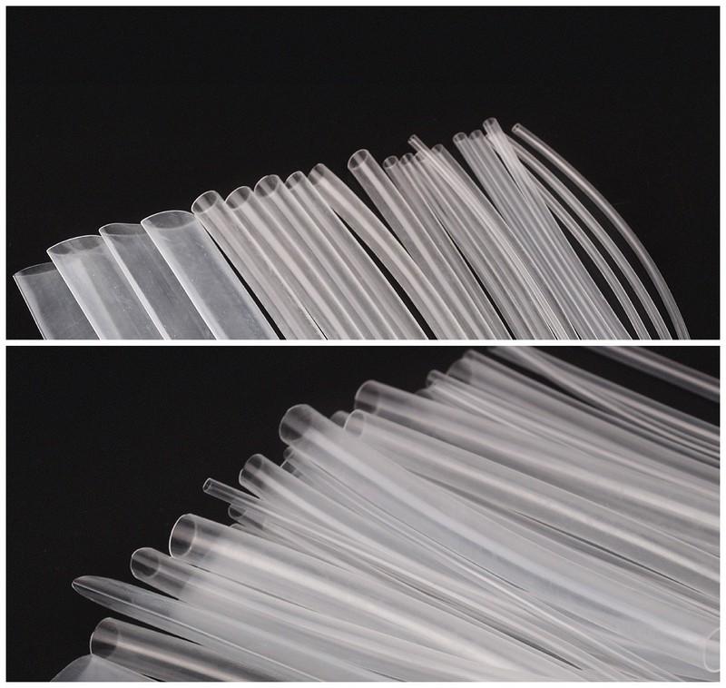 Ống Gen Co Nhiệt, Cách Điện 3mm, 4mm, 5mm ( trong suốt + đen )