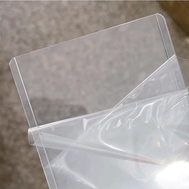 Toploader Size B8 plus, B8+ trang trí, bảo vệ ảnh (Lòng trong 70x98mm)