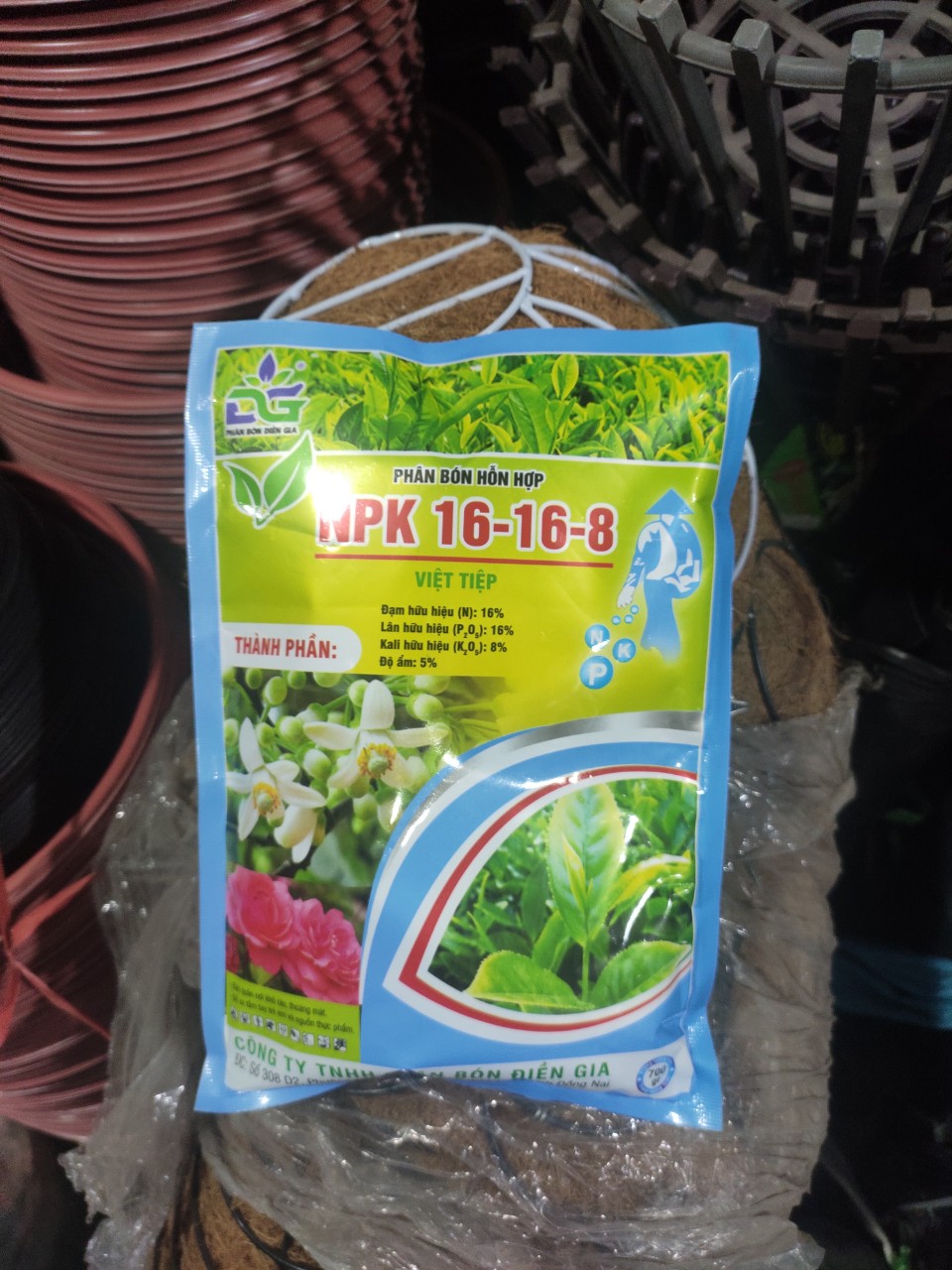Phân bón npk 16 16 8 gói 700g