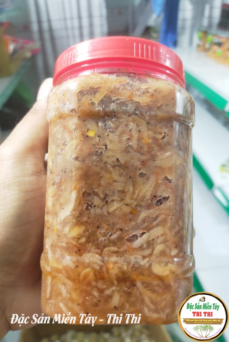 Mắm Tép Rong Miền Tây (Hủ 500gr)