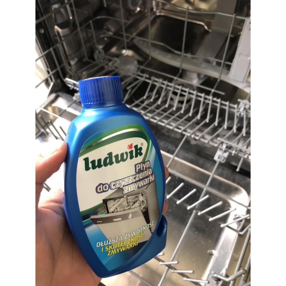 DUNG DỊCH VỆ SINH LUDWIK CHO MÁY RỬA BÁT - 250ML
