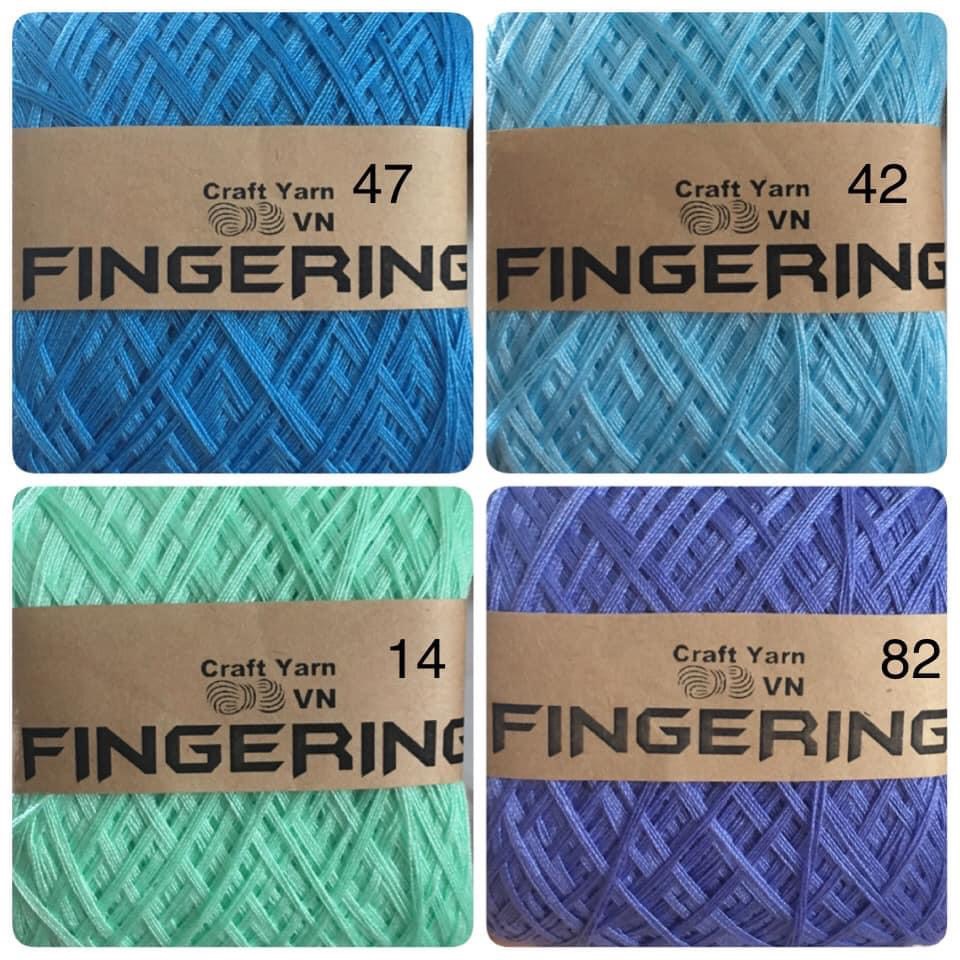 Sợi cotton bóng Fingering