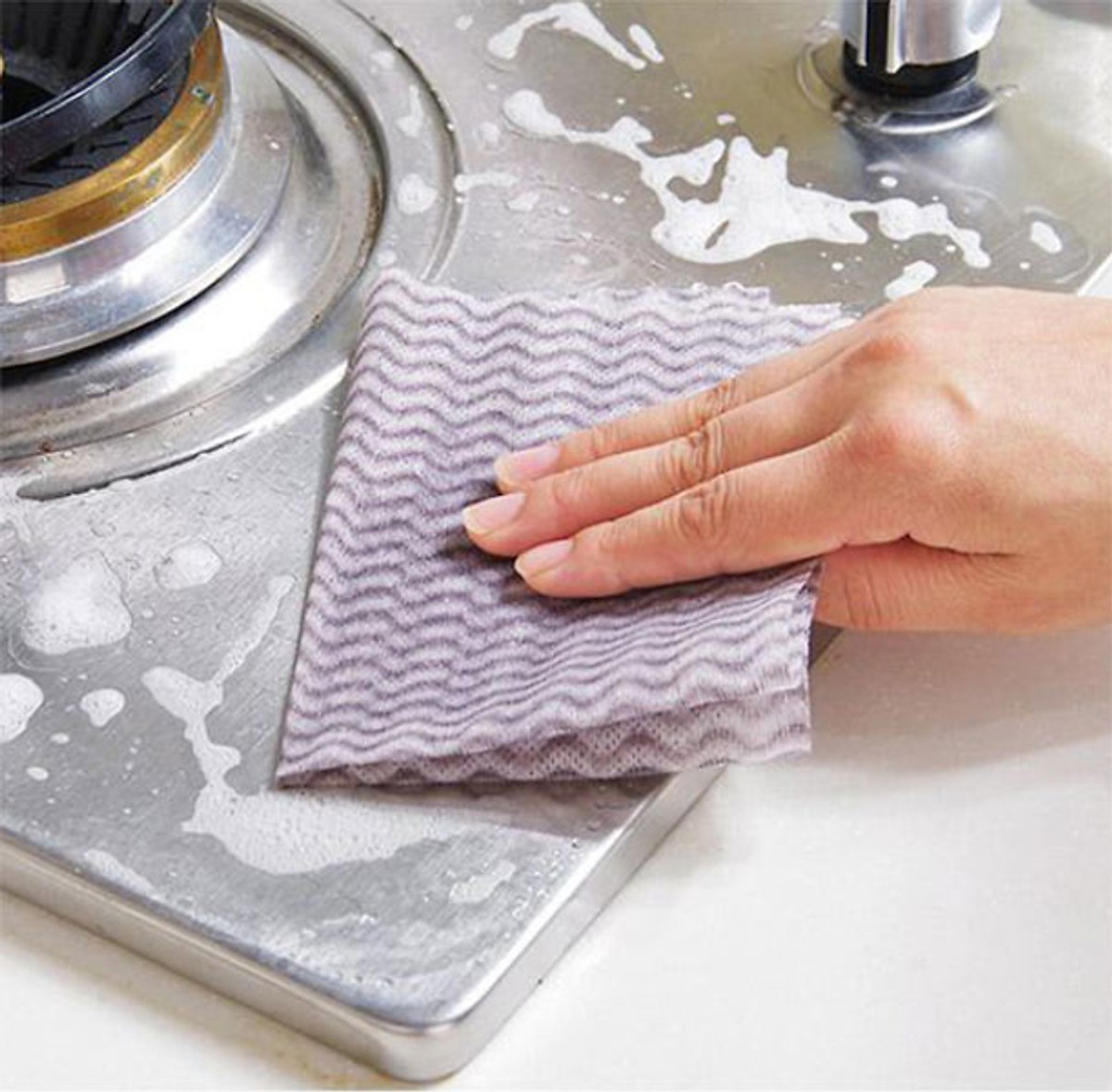 Combo 3 Cuộn Khăn Lau Đa Năng ( 3 Cuộn - 150 khăn ) Tiện Ích