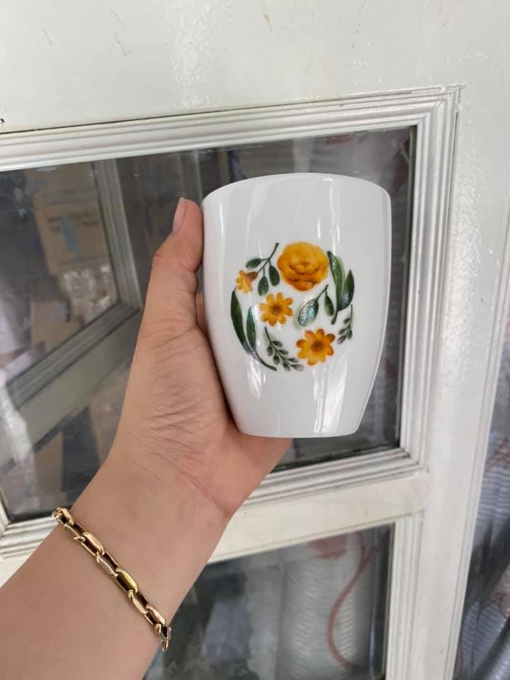 BỘ 2 LY SỨ DONGWHA 280ml - QUÀ TẶNG Nestle