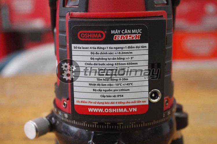 [HCM]Máy cân mực tia xanh Oshima CM5X