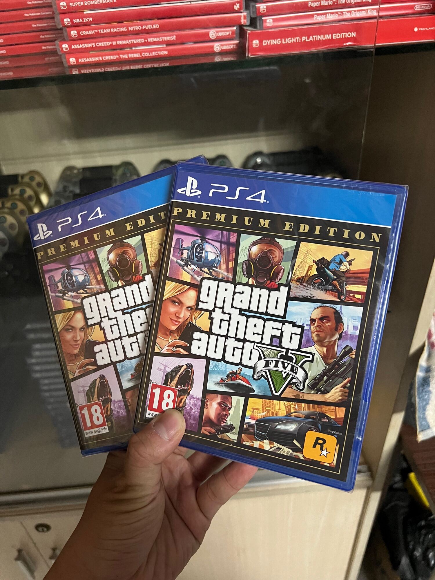 Ps4 / Ps5 Game Disc: Grand Theft Auto V (Gta 5)