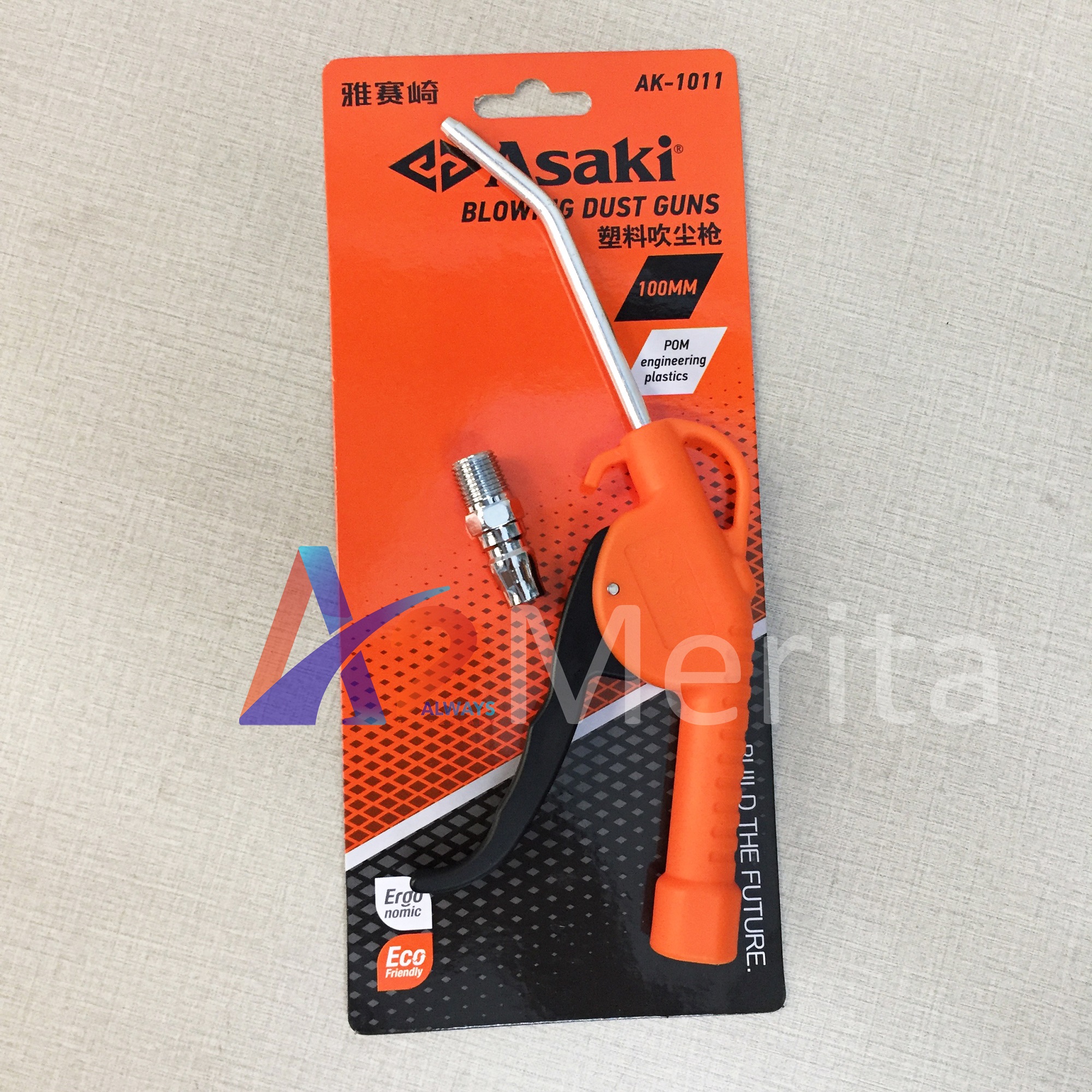 Dụng cụ xịt hơi cán nhựa 100mm asaki ak-1011
