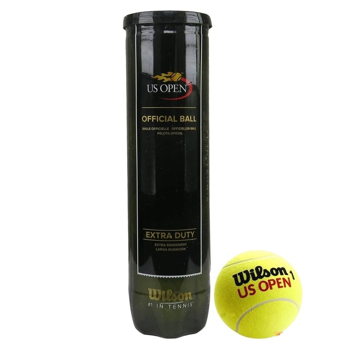Thùng bóng tennis Wilson Us Open (Lon 4 bóng)