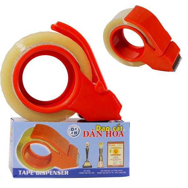 Dụng cụ cắt băng keo loại lớn dân hoa - dao cắt băng keo dân hoa loại xịn
