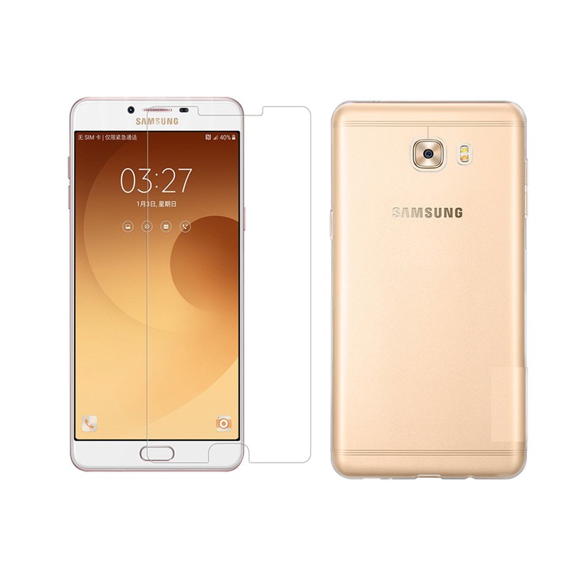 Bộ ốp lưng và kính cường lực Samsung Galaxy C9 C9 Pro