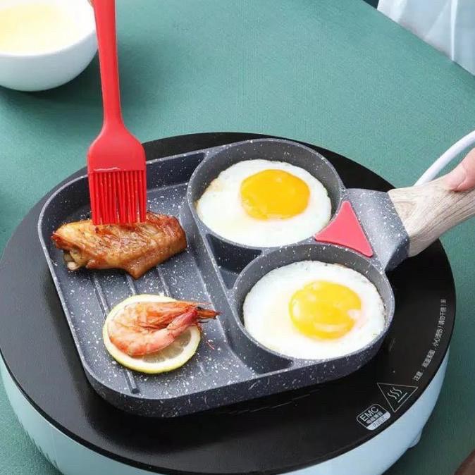 Frying Pan non-stick split 4 umbrella, wok split umbrella, fry pan split umbrella, frying divided compartments
