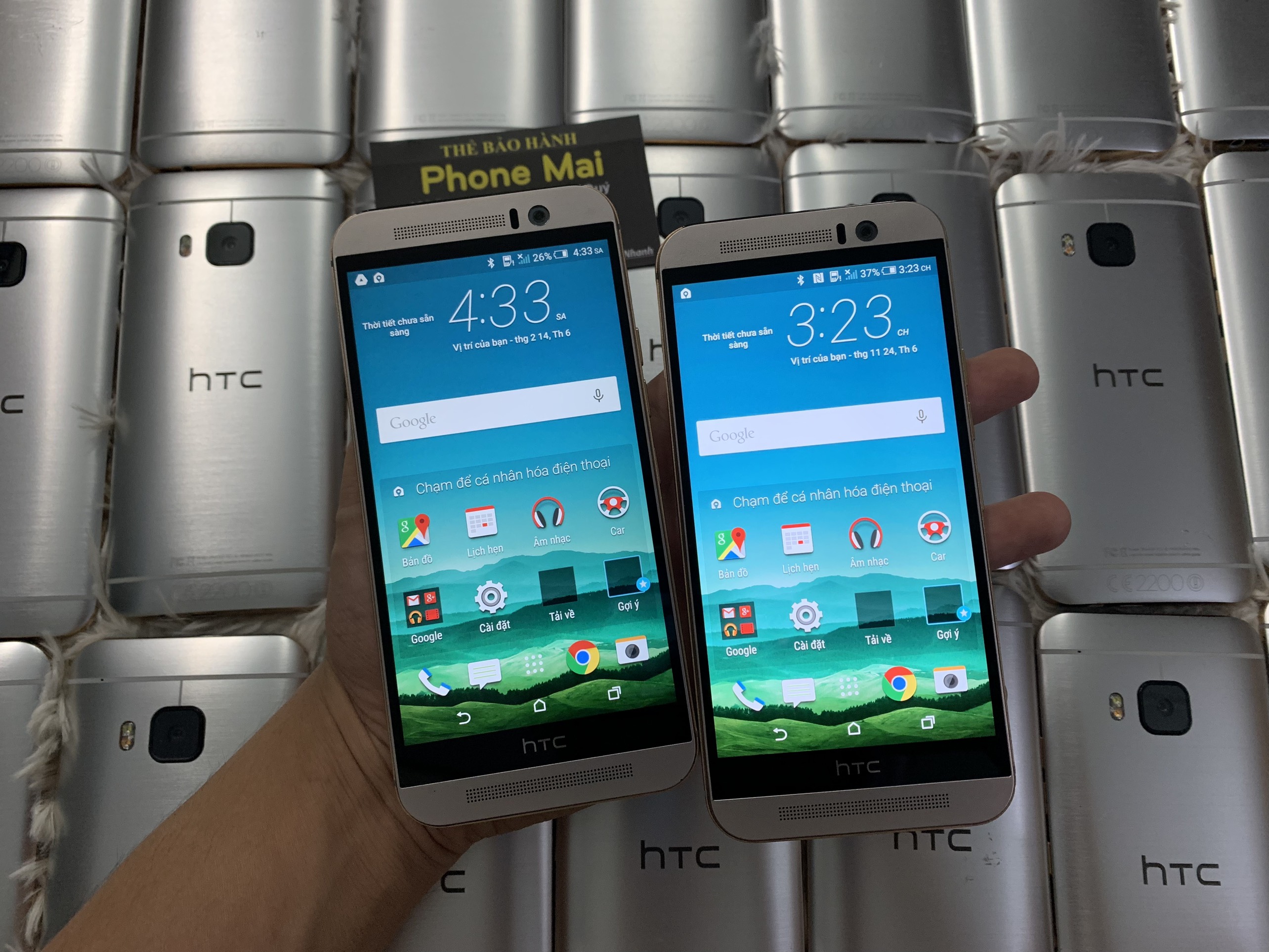 Điện thoại HTC One M9 Ram 3G/32G Android 7.0 Máy Zin, Snapdragon 810
