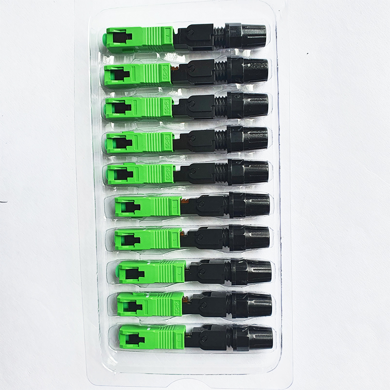 Đầu nối sợi quang SC/ACP - Fast connector SC apc - Kết nối nhanh Fast connector 55mm