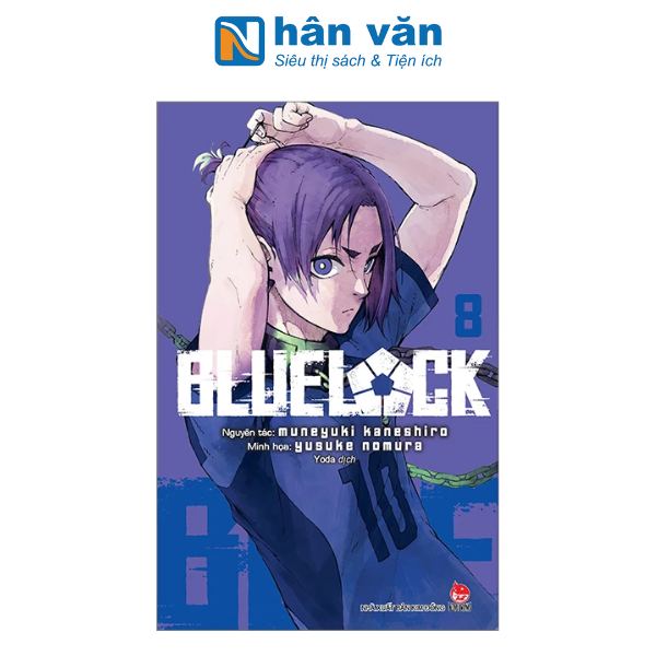 Sách - bluelock - tập 8 - tái bản không seal - nxb kim đồng
