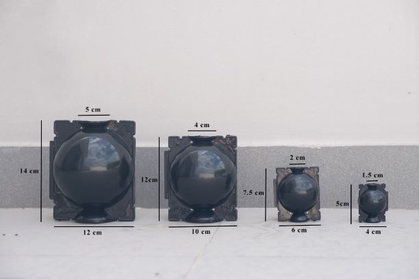 Bầu Chiếc Cành Thông Minh Kích Thước Đường Kính 4cm