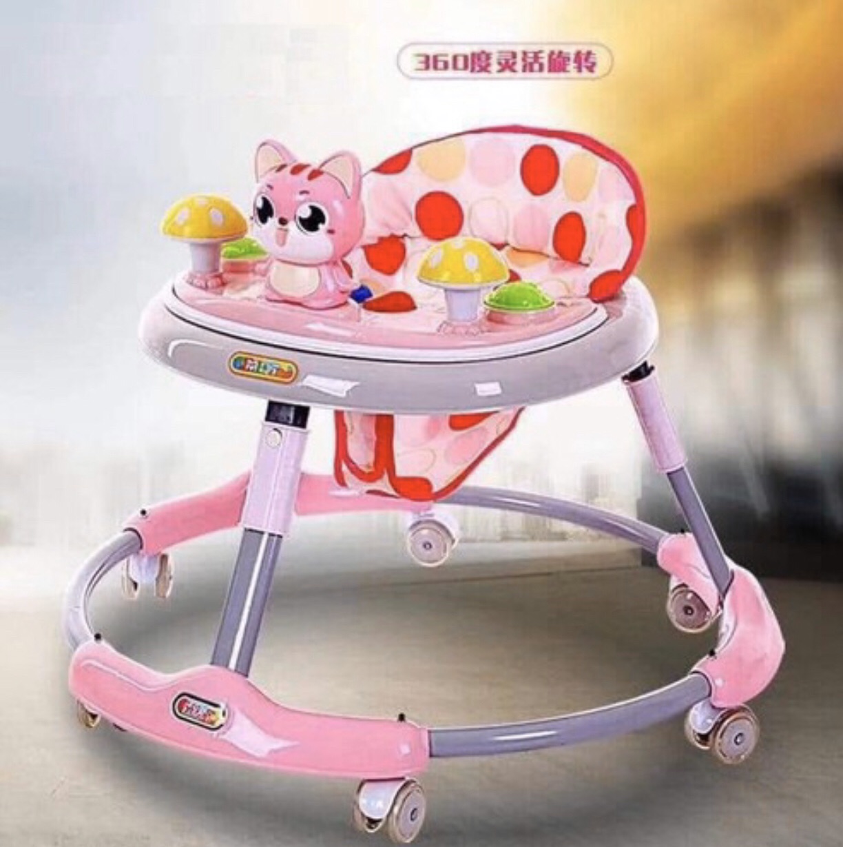Xe tròn tập đi cao cấp