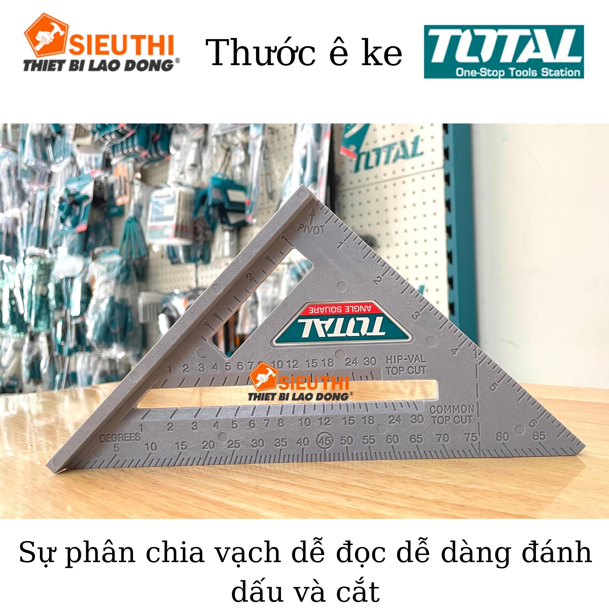 ĐỒ NGHỀ TOTAL Thước ê ke TMT61201