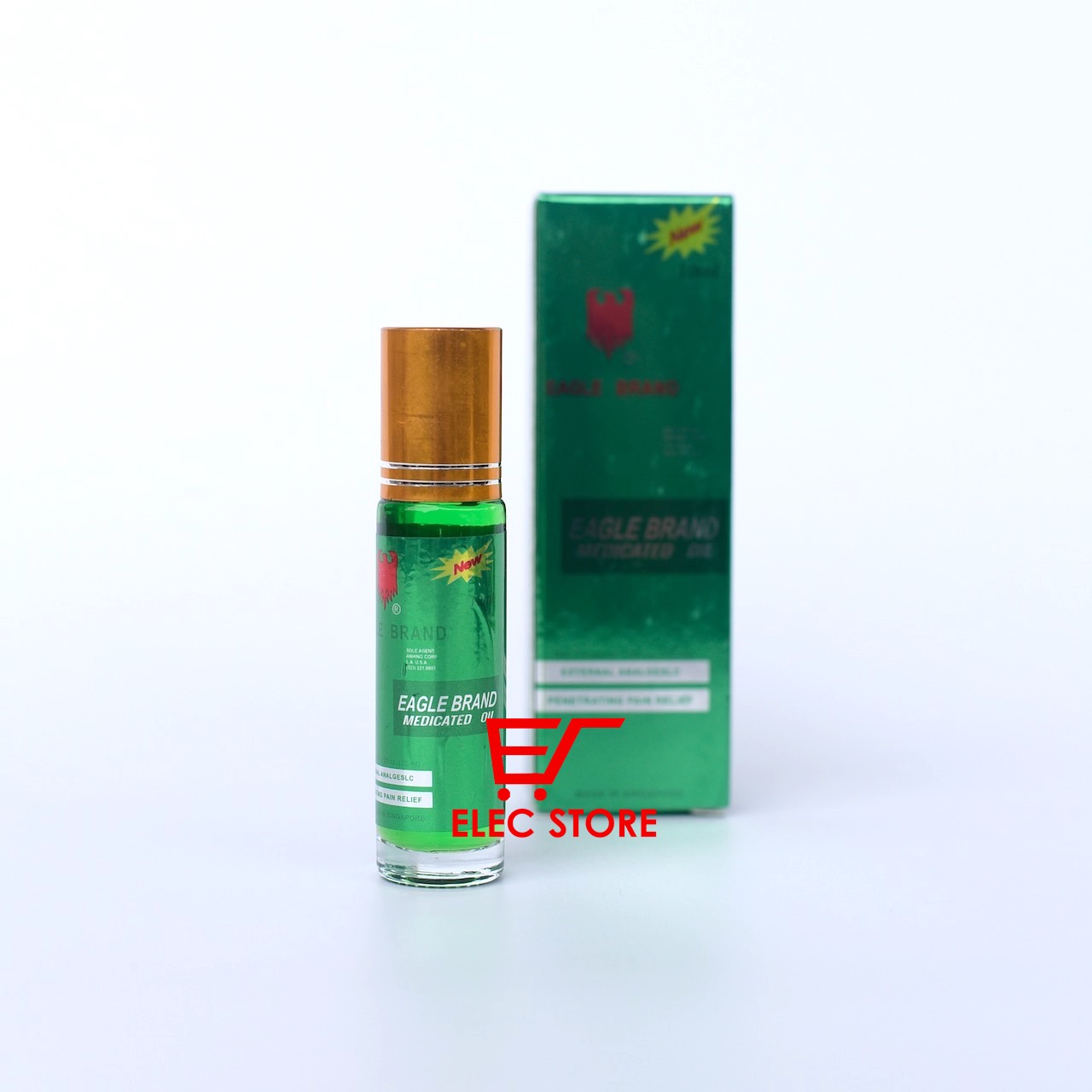 DẦU GIÓ XANH HIỆU CON Ó DẠNG LĂN 10ML