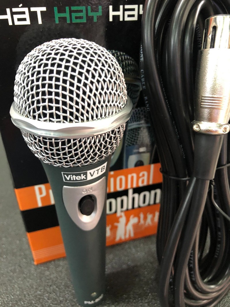 [HCM]Micro karaoke có dây VITEK VTB PM802