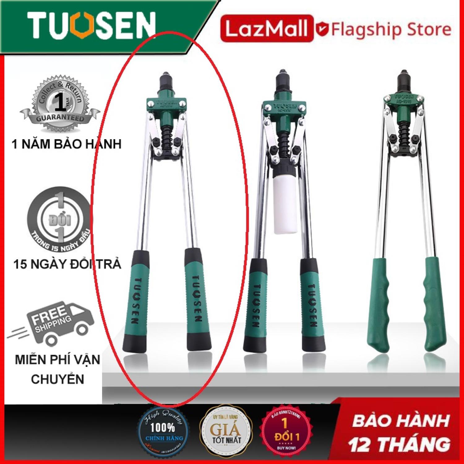 Máy tán đinh, máy rút đinh tán, đinh rive dùng hơi 17inch tuosen / tuo sen