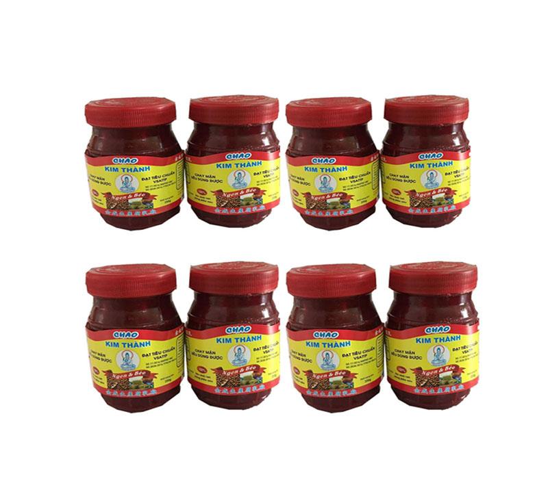 Chao đỏ Kim Thành lốc 8 hũ ( 650 g)