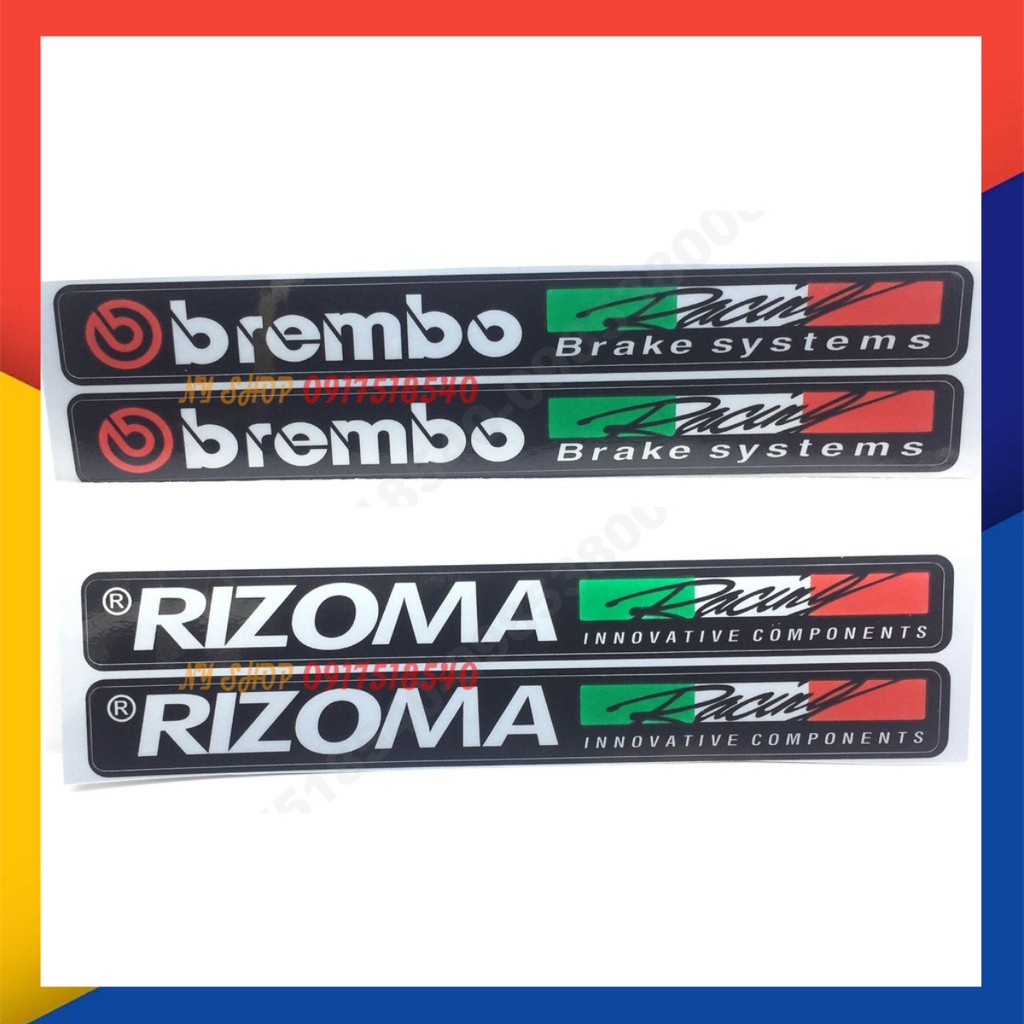 TEM PHUỘC TEM GẮP RIZOMA / BREMBO