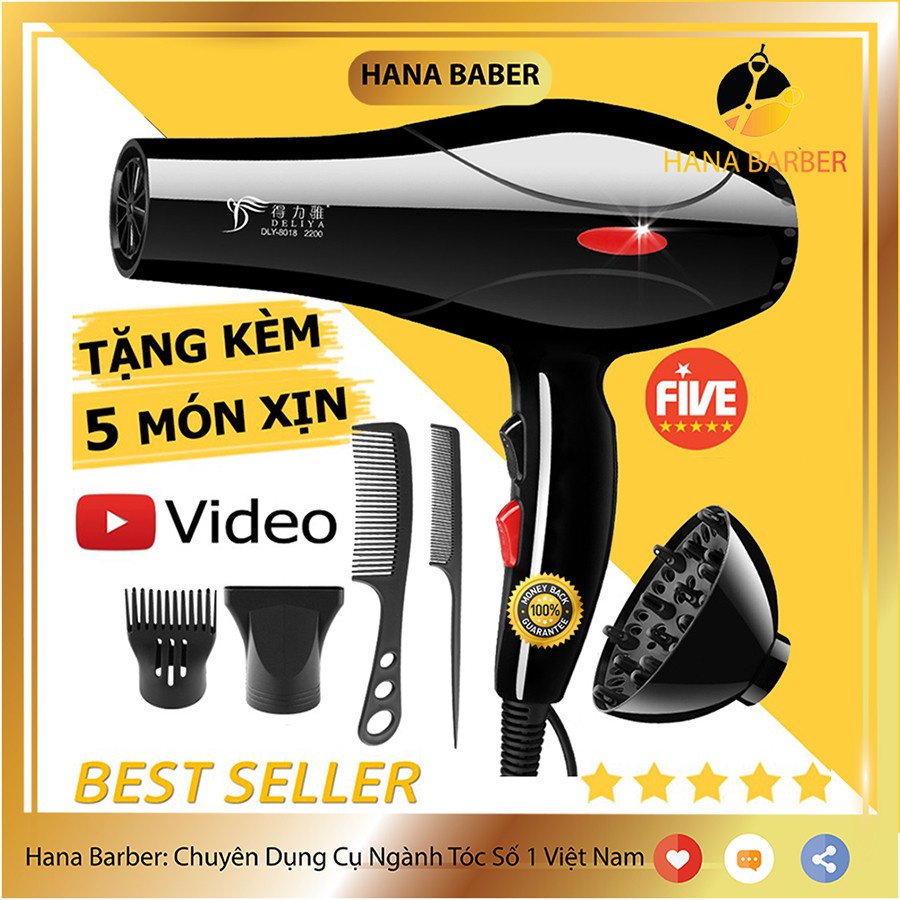 Máy sấy tóc mini - máy sấy tóc cầm tay công xuất lớn