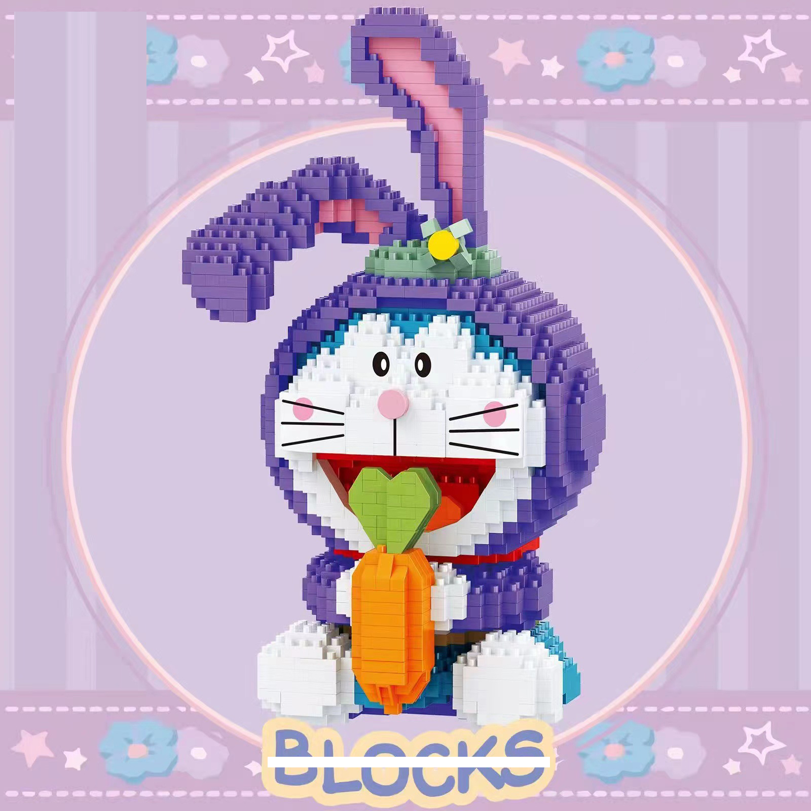 Bộ Xếp Hình Doraemon, Đồ Chơi Lắp Ráp Doraemon, Hoạt Hình Doraemon