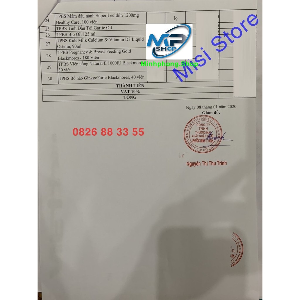 (Có Tem Chemist) DHA cho BÀ BẦU,60 VIÊN, hàng Úc