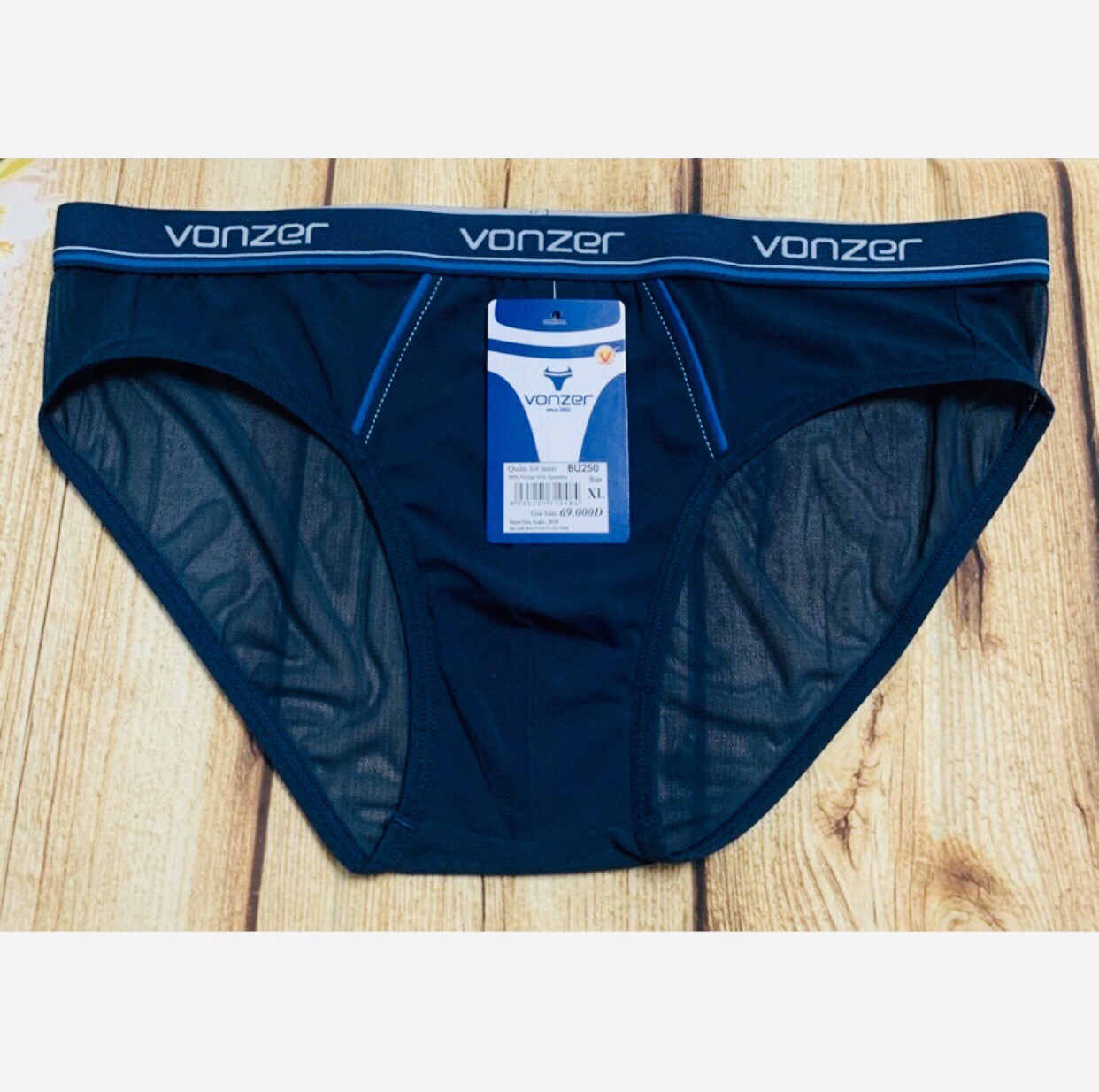 Vonzer 250 Men's Underwear (Mesh Elastic)