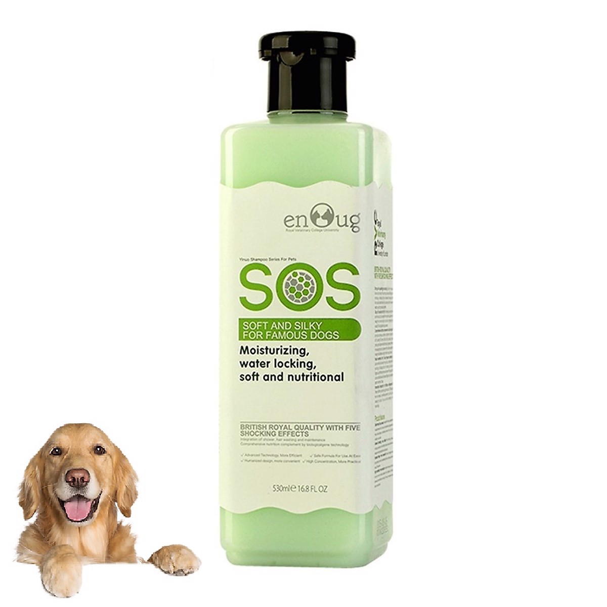 Dầu tắm gội cho chó mèo SOS 530ml