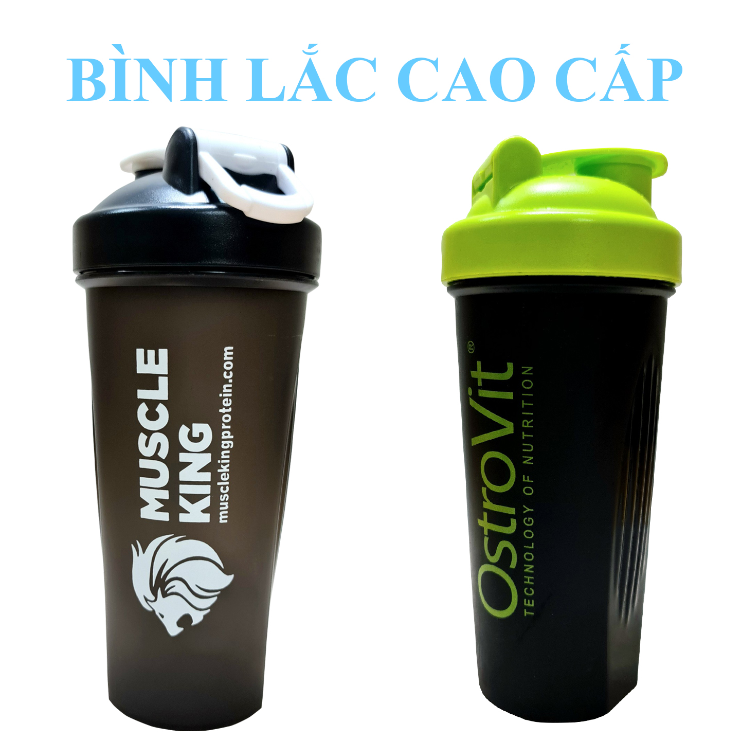 Bình Lắc Cao cấp có chia mã vạch nước 500ml