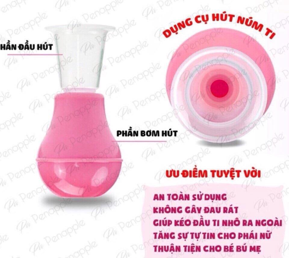 DỤNG CỤ KÉO HÚT ĐẦU NGỰC NÚM TI SILICONE