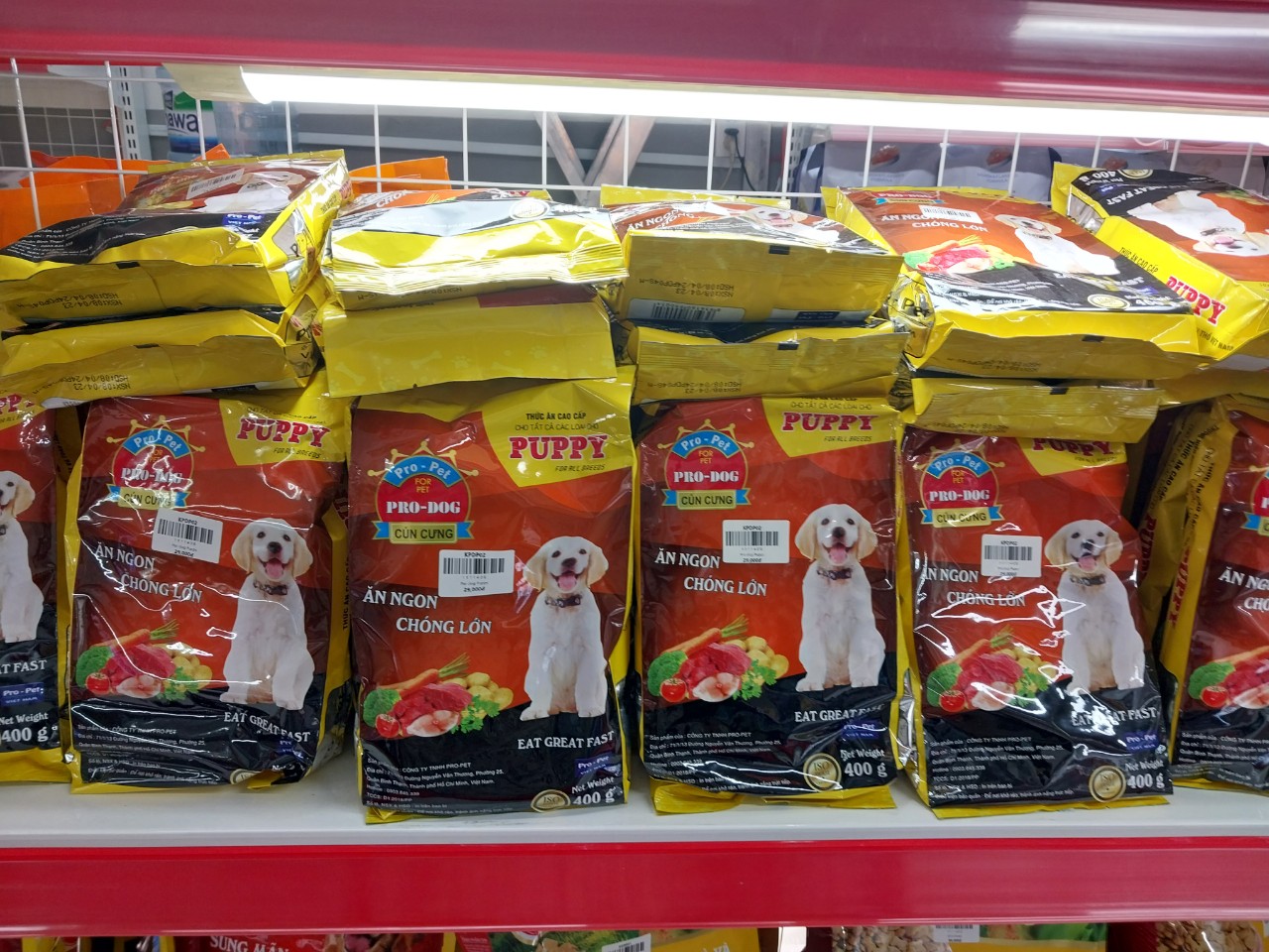 THỨC ĂN HẠT CHO CHÓ CON PRO PET  PUPPY 400g