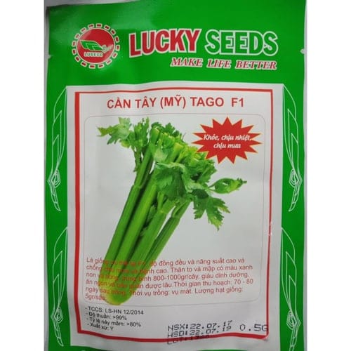 Hạt Giống Cần Xanh Pascal Sen Vàng Gói 2Gram