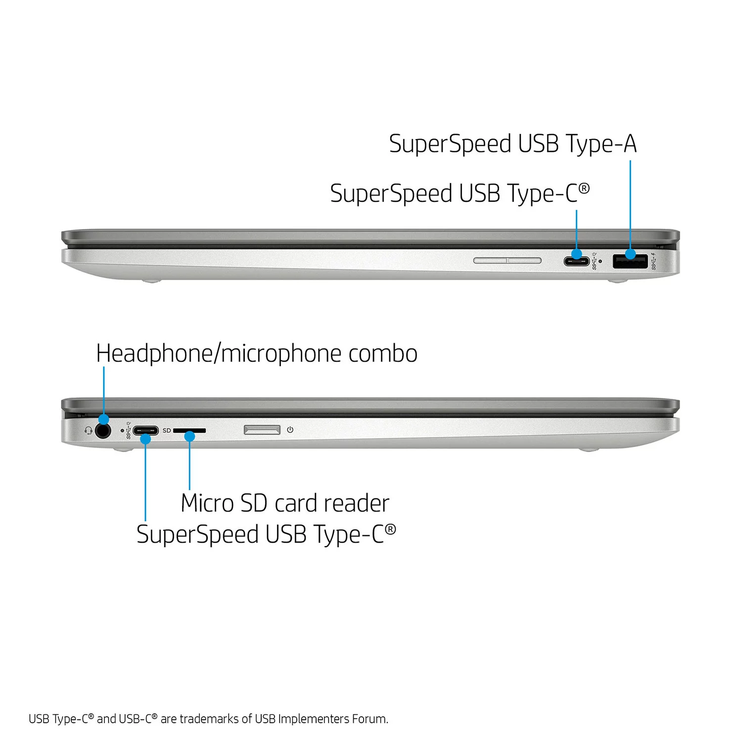 HP - Chromebook x360 - 14" HD Touchscreen 2-in-1