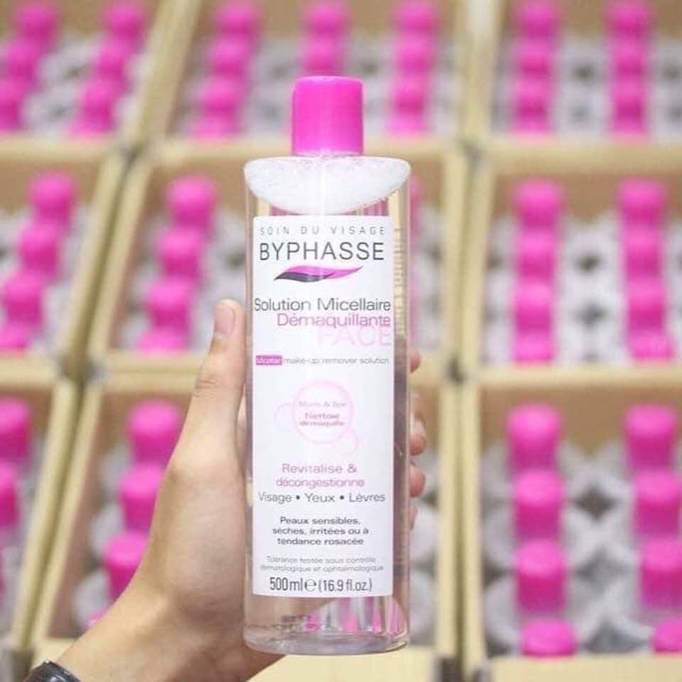 [HCM][CHÍNH HÃNG] Nước tẩy trang BYPHASSE solution micellaire face 500ml