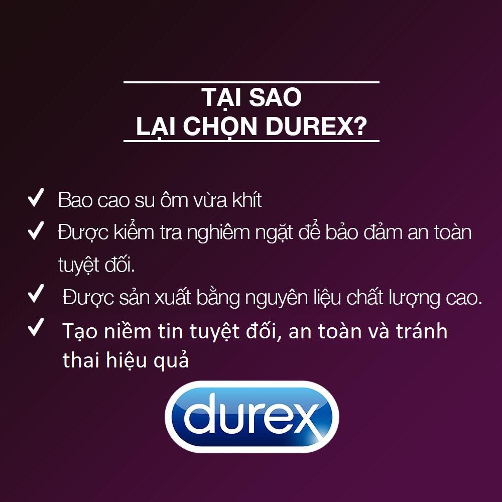 [HCM]Hộp bao cao su Durex Performa 12 chiếc