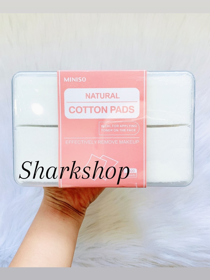 Bông tẩy trang miniso 1000 miếng 180 miếng