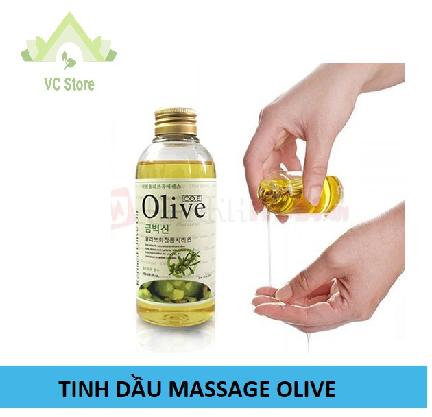 Dầu Massage Olive Nguyên Chất 160ml - Mẫu mới