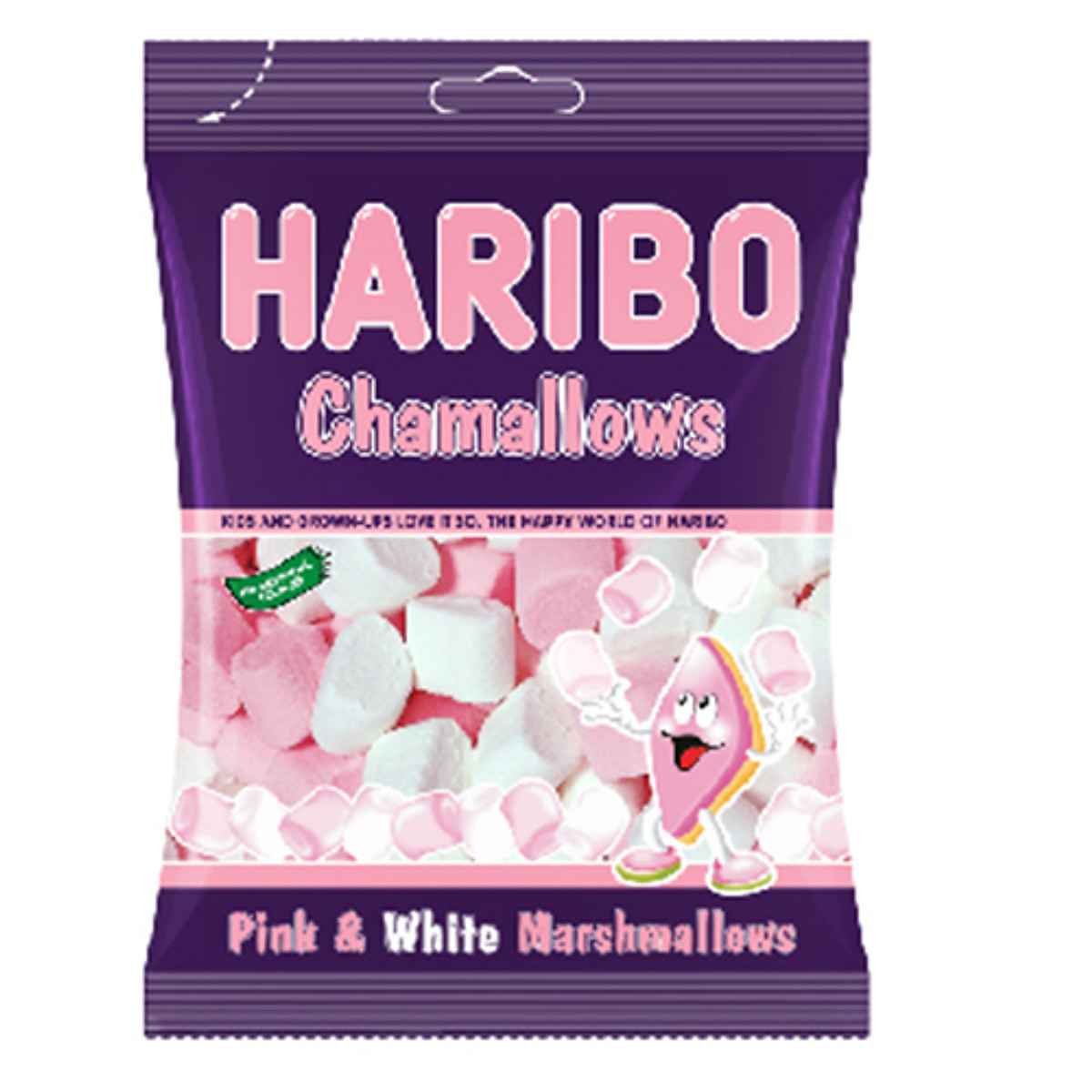 Kẹo Xốp Haribo Chamallows Pink & White 70g