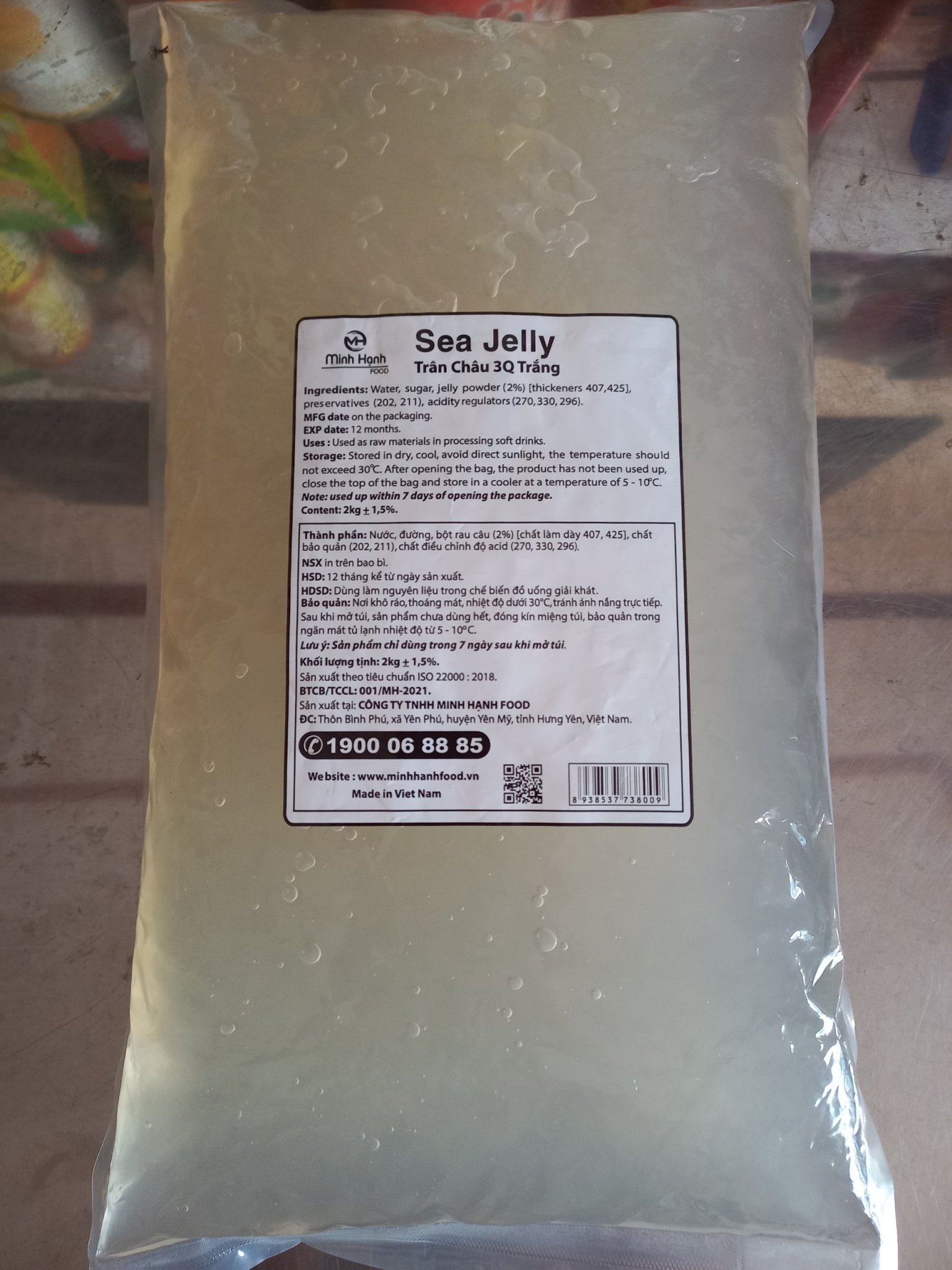 TRÂN CHÂU 3Q TRẮNG - 2KG
