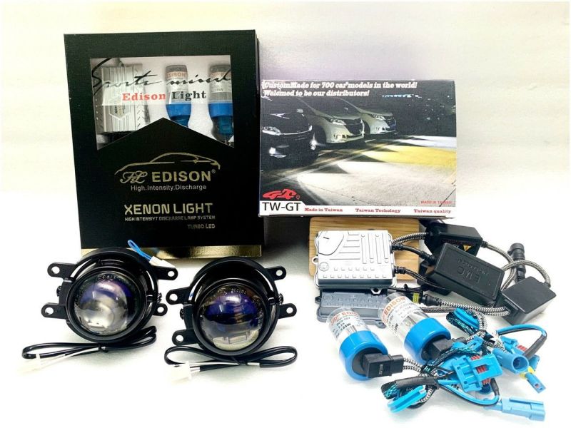 Bi gầm TW-GT chân h11 ( Full 1 cặp đèn + balas )