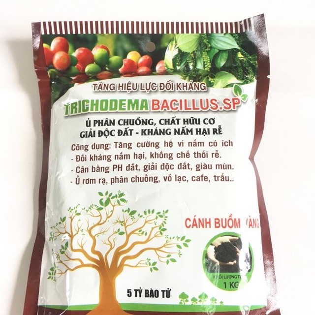 Men Ủ Vi Sinh Trichoderma Gói 1Kg