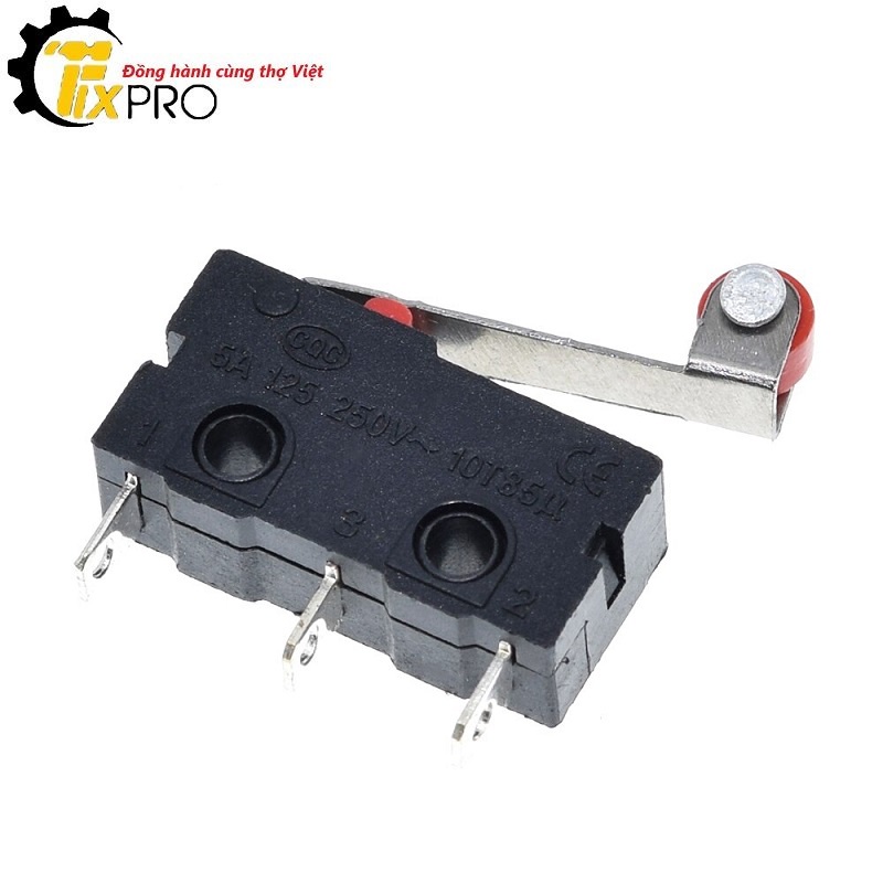 ( 5 chiếc ) Công tắc hành trình KW11-N 3P có con lăn.