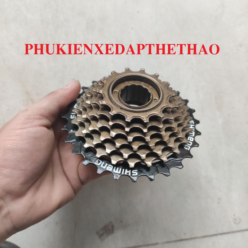 Líp vặn xe đạp 7 tầng