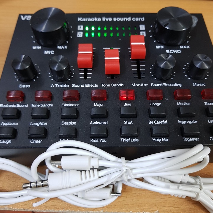Sound Card Thu Âm V8