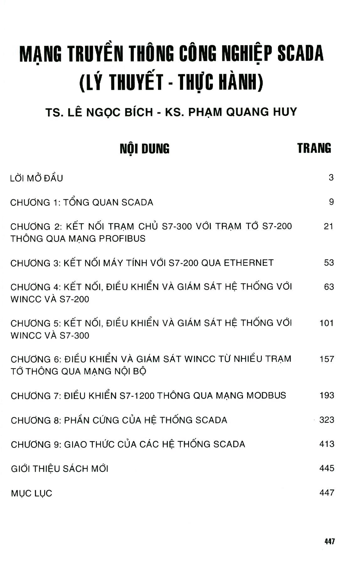 Mạng Truyền Thông Công Nghiệp SCADA (Lý Thuyết - Thực Hành)