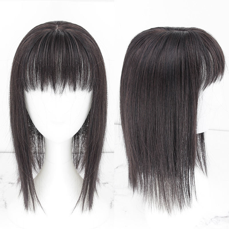 Tóc dán hói mái thưa XFK03 😍FREESHIP😍 tóc giả nữ phủ hói, che hói, tóc che bạc phủ bạc Sỉ 70k