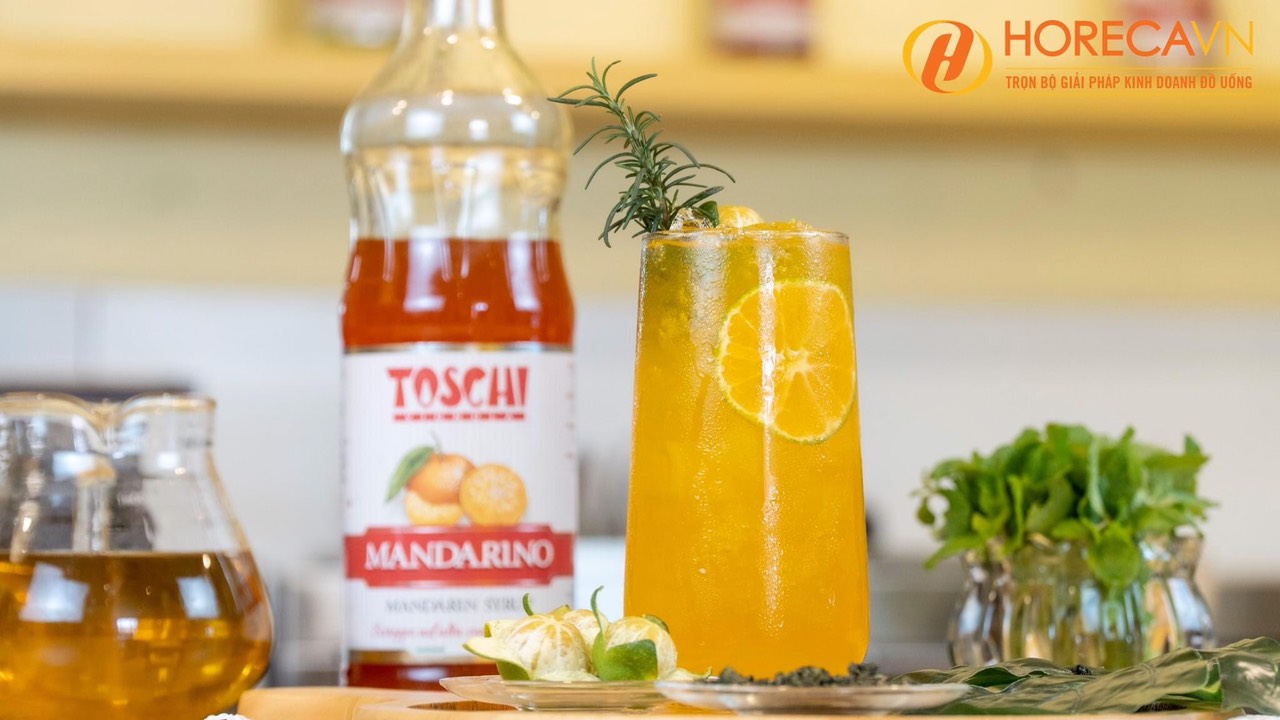 [HCM]Siro Toschi Quýt 1000ml – Toschi Mandarin Syrup 1000ml